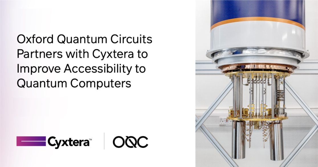 Oxford Quantum Circuits Partners With Cyxtera To Launch Quantum Computer In Colocation Data Center