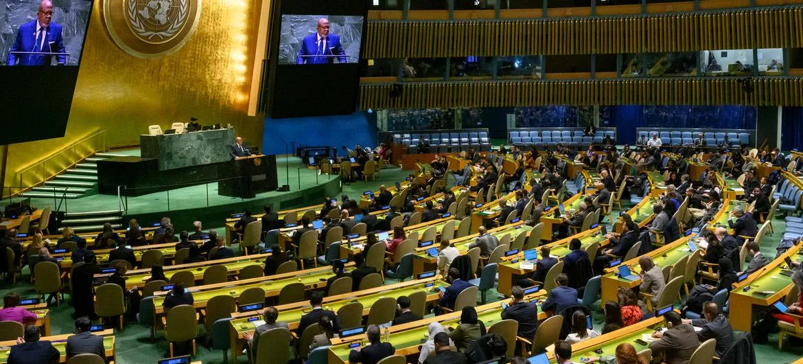 Un General Assembly Adopts Historic Resolution For Safe, Trustworthy Ai, Aiming For Sustainable Development