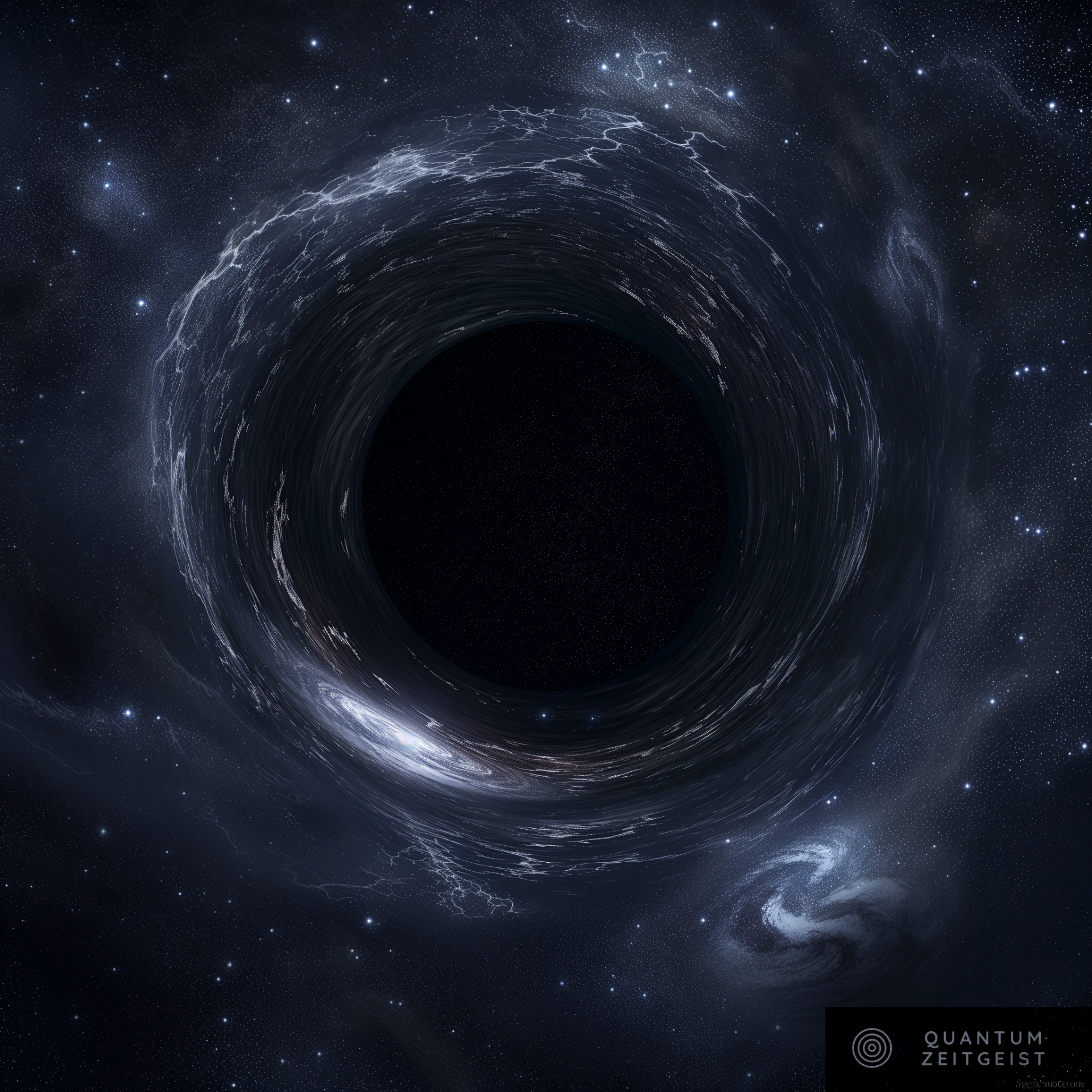 Scientists Decode Black Hole Mysteries Using Nonisometric Model And Quantum Processors