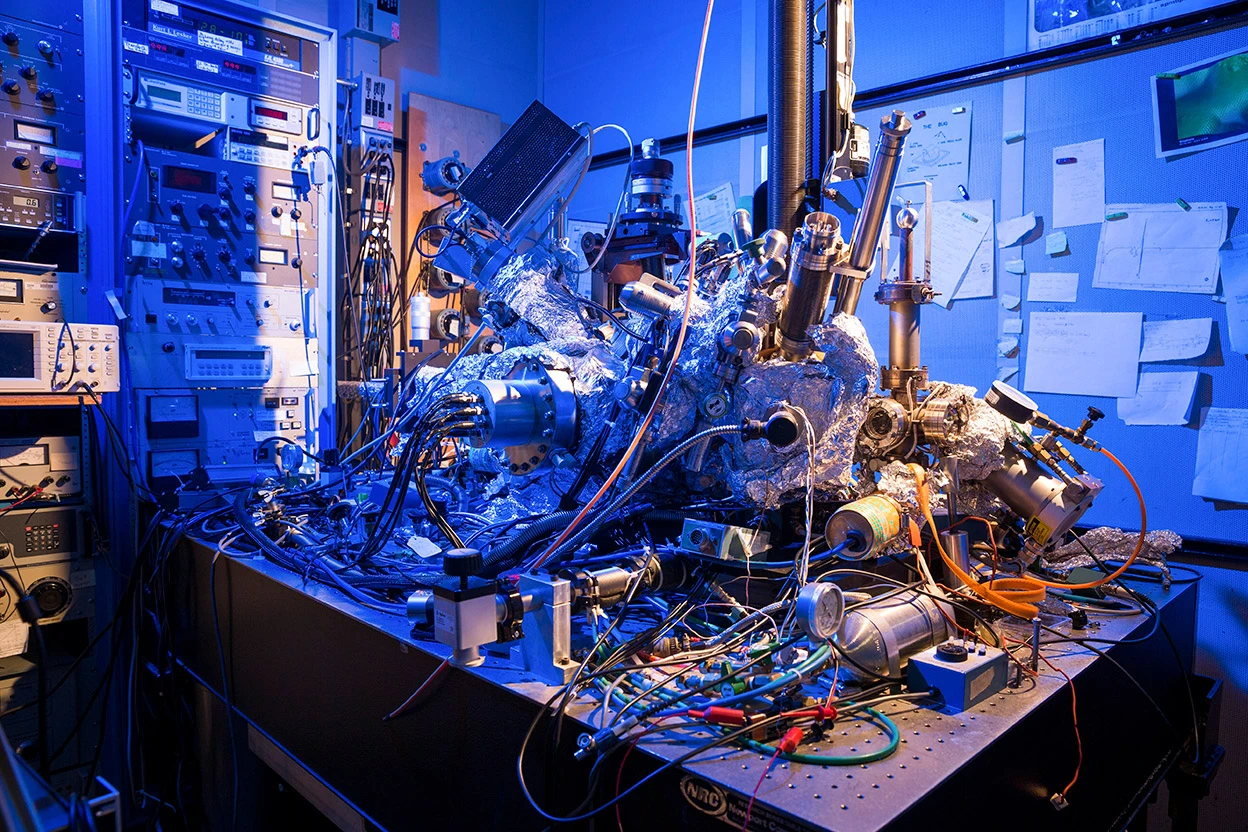 New Kind Of Quantum Computer Made Using A High-Resolution Microscope.