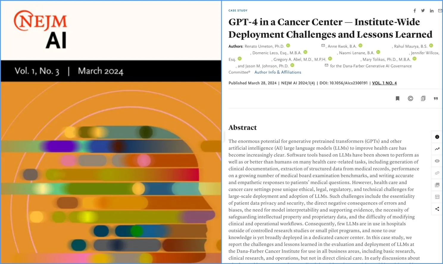 Dana-Farber Cancer Institute Deploys Gpt-4 Ai, Streamlining Research And Operations