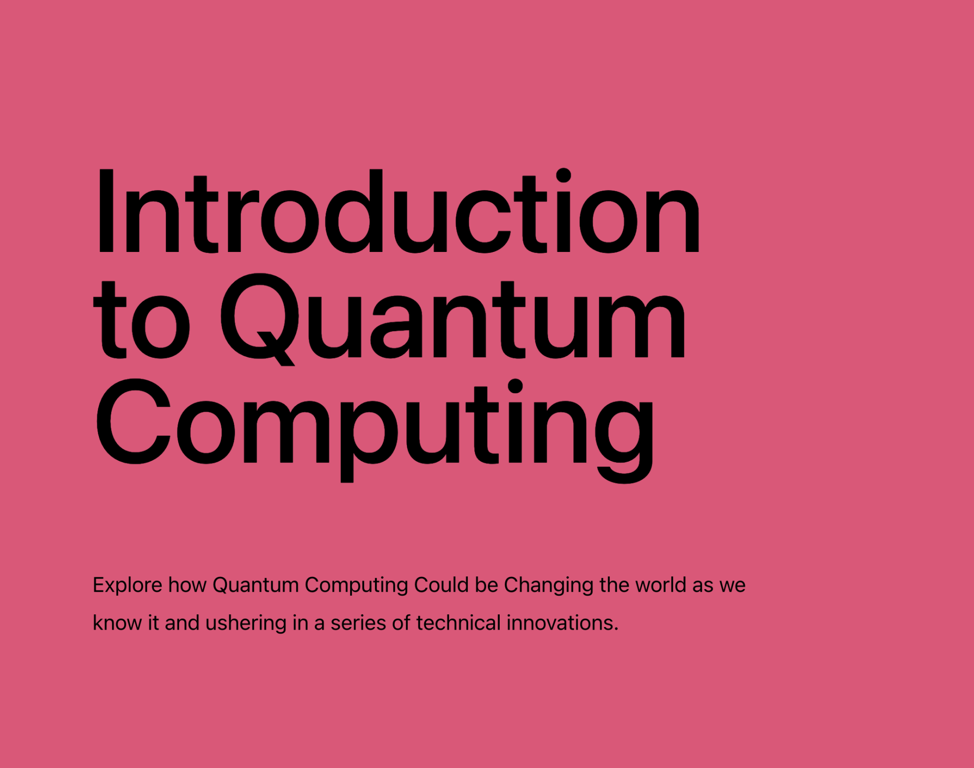 Quantum Computing, An Easy Introduction To The Emerging Terms That Could Define The Century